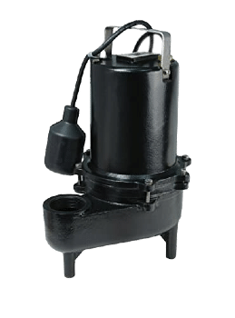 תמונה של ECO-FLO מוצרים ESE50W Cast Iron ביוב משאבה עם מתג זווית רחבה